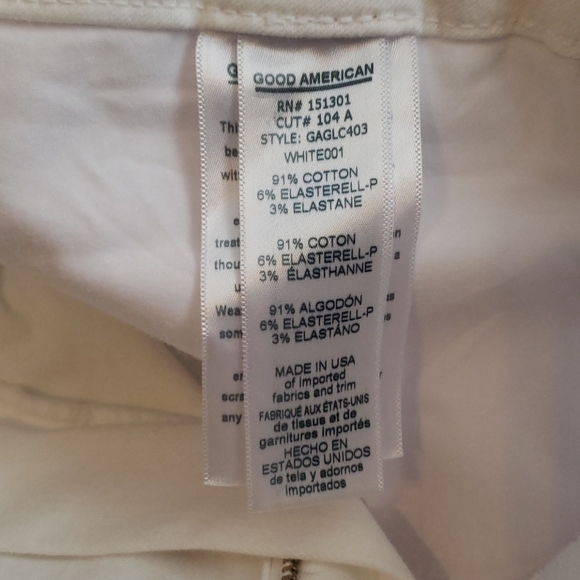 SALE!! Good American Good Legs Crop NWOT!! - Picture 12 of 14